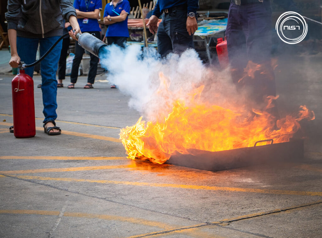 CO2 fire extinguisher