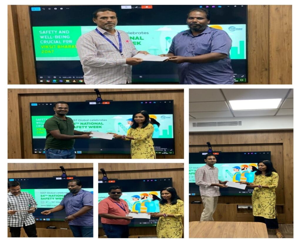 Prize Distribution: Honouring Safety Champions
