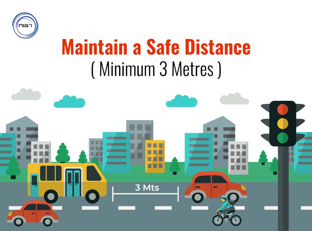 defensive driving safe distance