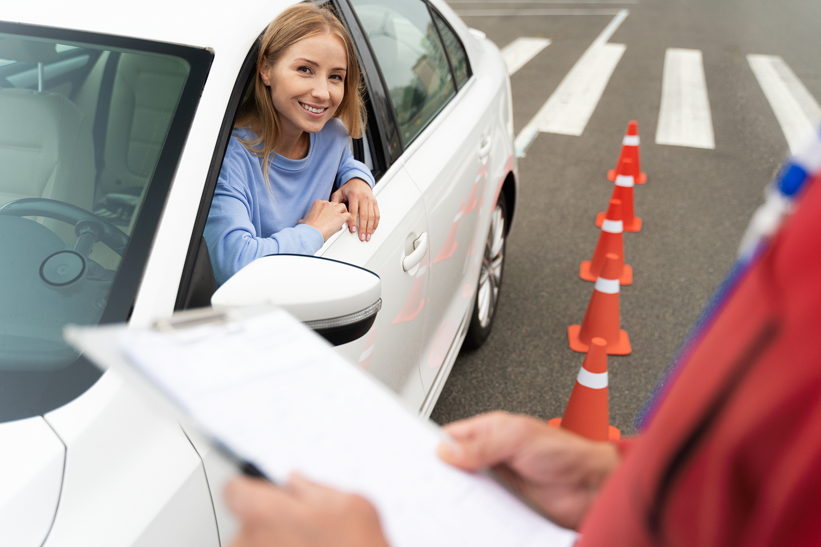 person-taking-drivers-license-exam